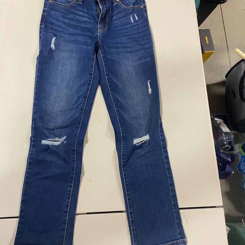 Rachel Women's Dark Blue Straight Leg Jeans
